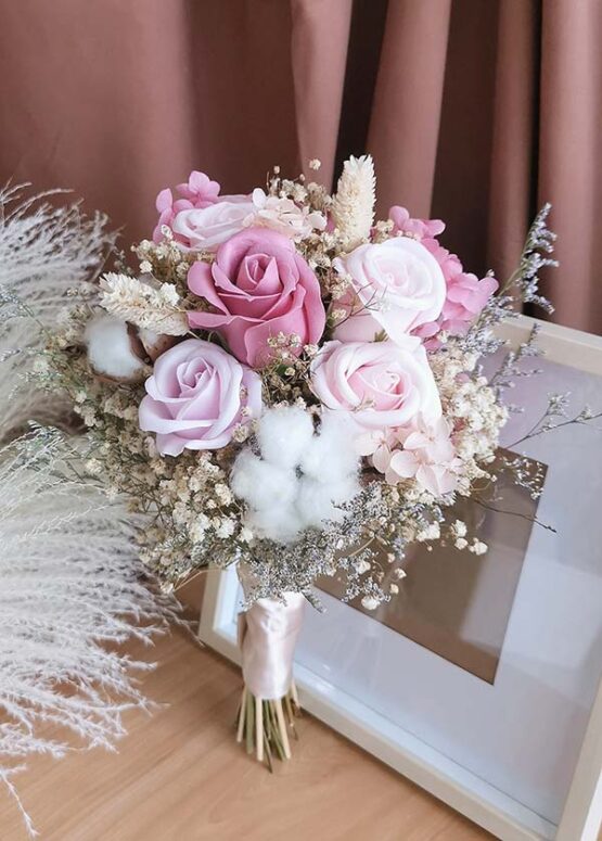 Carmen Bridal Bouquet (Soap flower)
