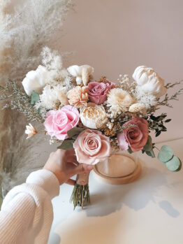 Leah Bridal Bouquet (Preserved Flowers)
